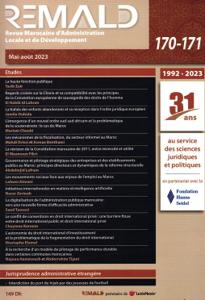 المجلة المغربية للإدارة المحلية والتنمية عدد 170-171