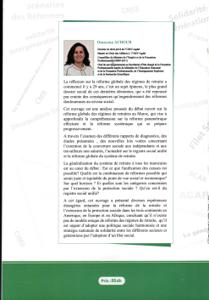 quelles sont les réformes nécessaires pour la généralisation du système de retraite au maroc