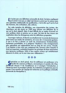 INTRODUCTION AU DROIT