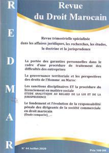 مجلة القانون المغربي عدد 44