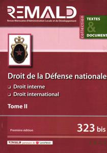 Droit de la Défense nationale Tome 2 - TD323