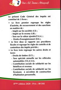 Code général des IMPOTS 2020